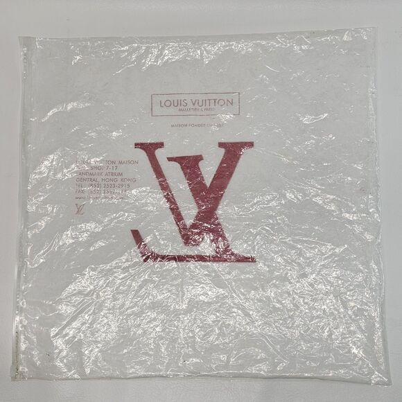 Louis Vuitton Silk/Wool Monogram Scarf Shawl Stole Black/Gray Made in Italy - Picture 13 of 16